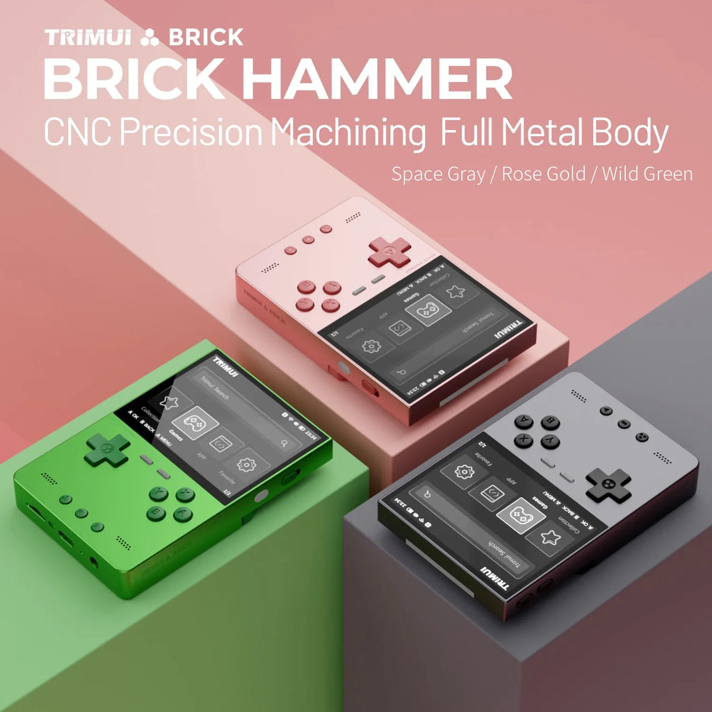 TRIMUI brick hammer-metal shell model